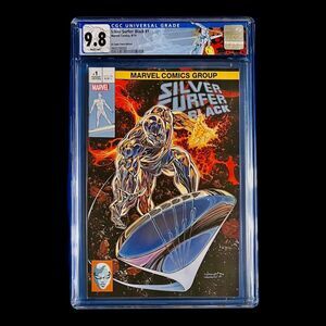 Silver Surfer Black #1 CGC 9.8 Marvel Comic IG Edition Custom Label Variant